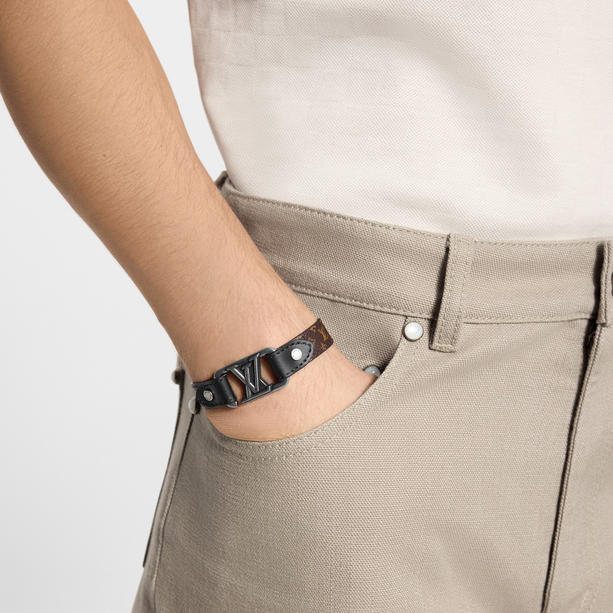 LV Slim Dimension Reversible Bracelet - Men - Fashion Jewelry